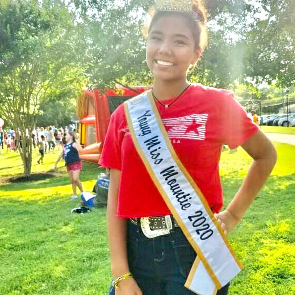 Young miss mountie