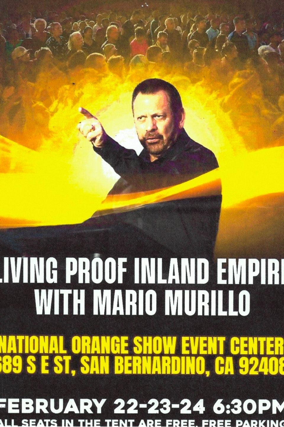 Mario murillo crusade flyer