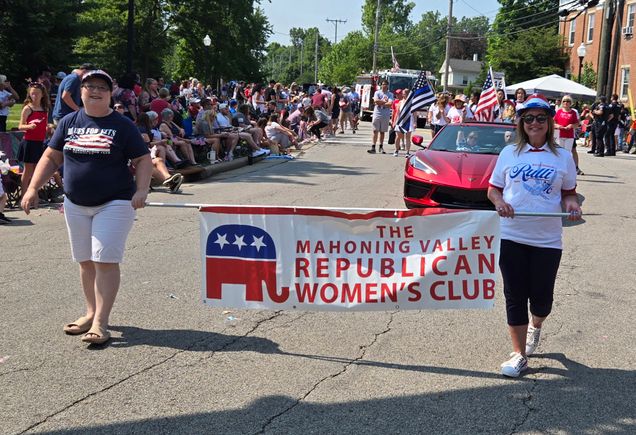 Mahoning Valley Republican Women's Club July 4th, 2025 Canfield Parade