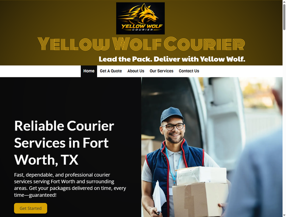 Yellowwolfcourier.com 