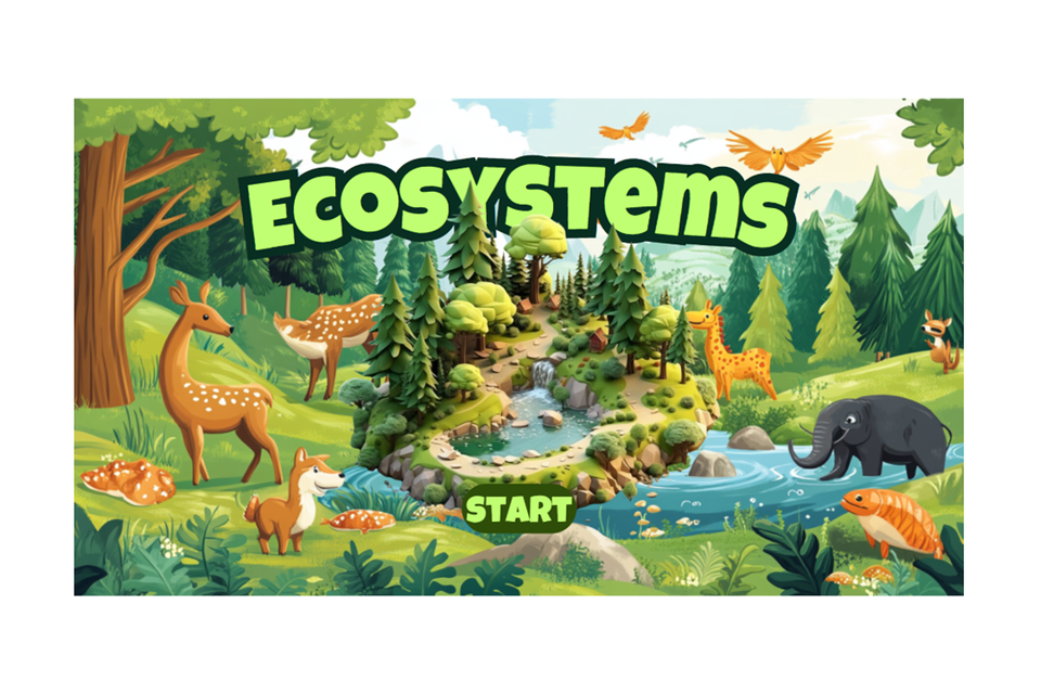 Ecosystems   kids interactive quiz game
