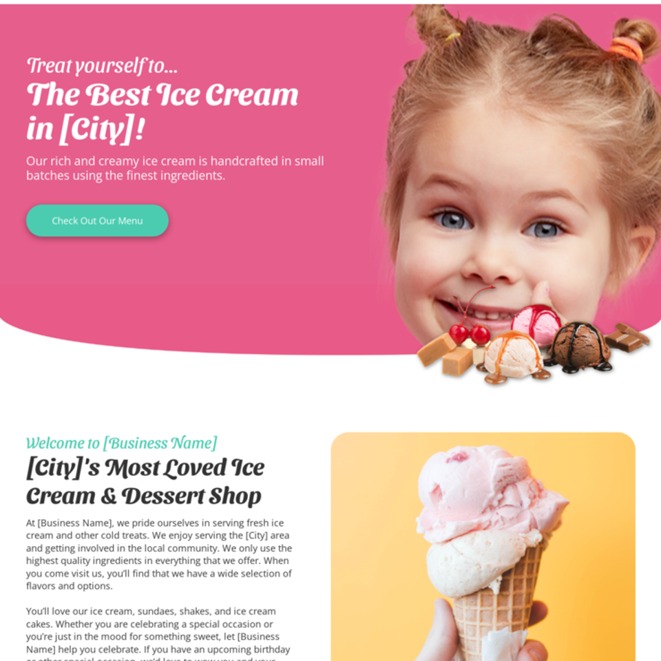 Ice cream shop