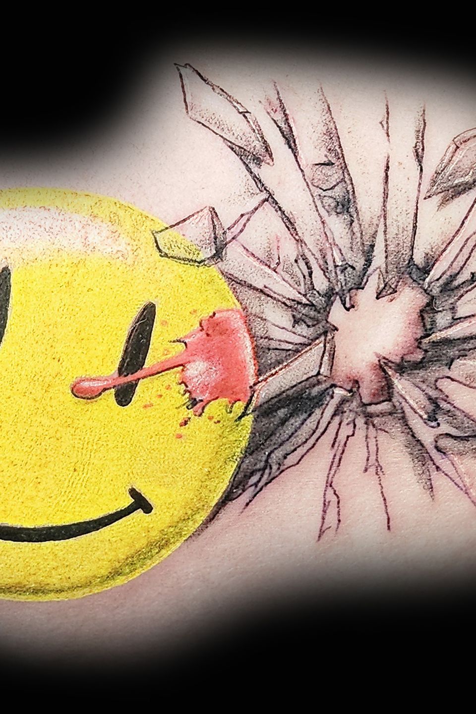 Spence near miss smiling face