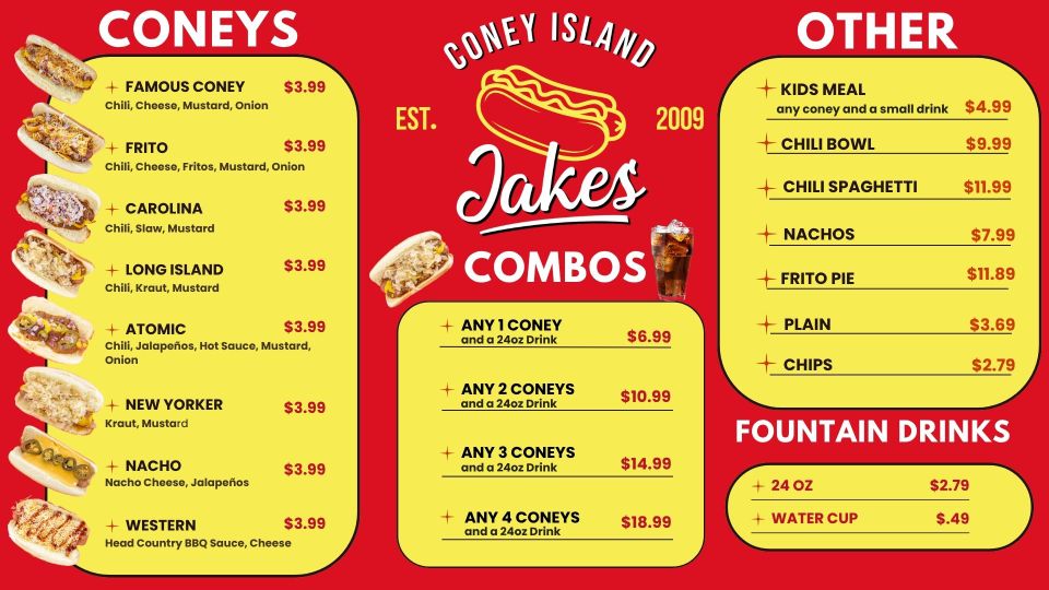 Copy of jakes menu board march 2026