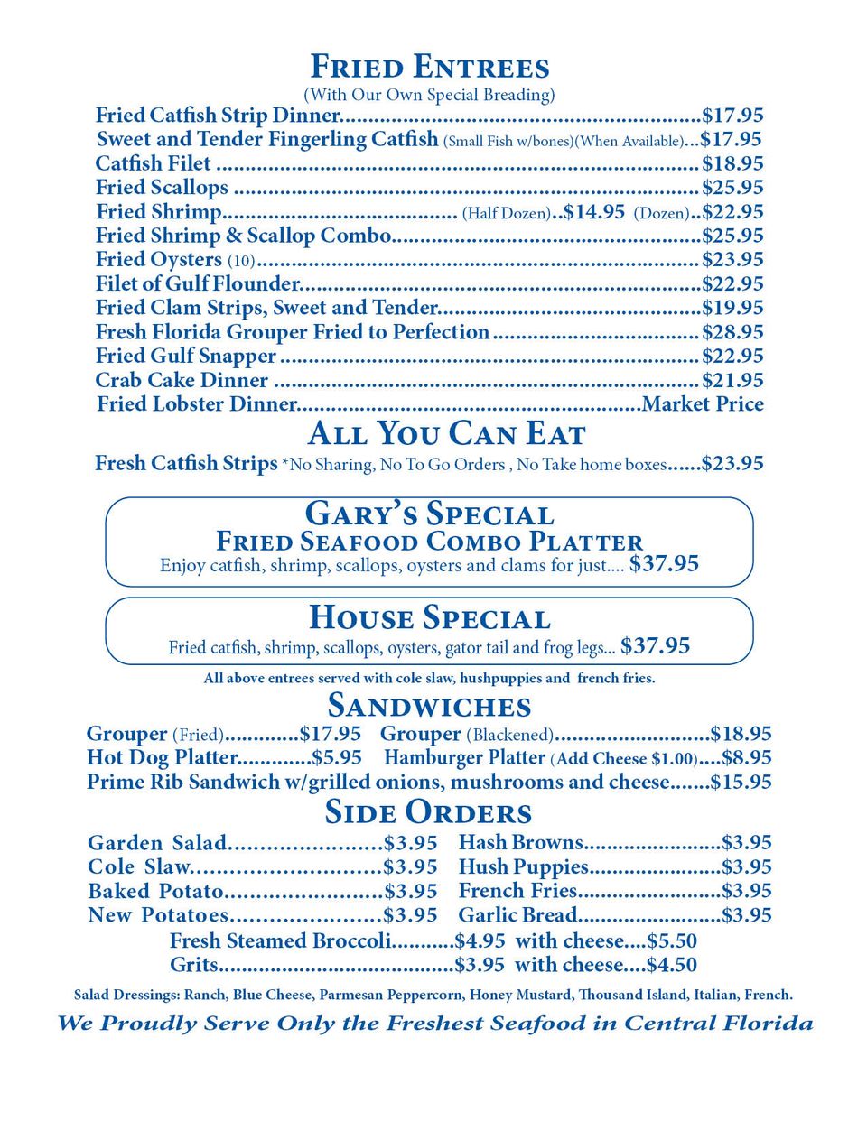 June gary's menu website menus4