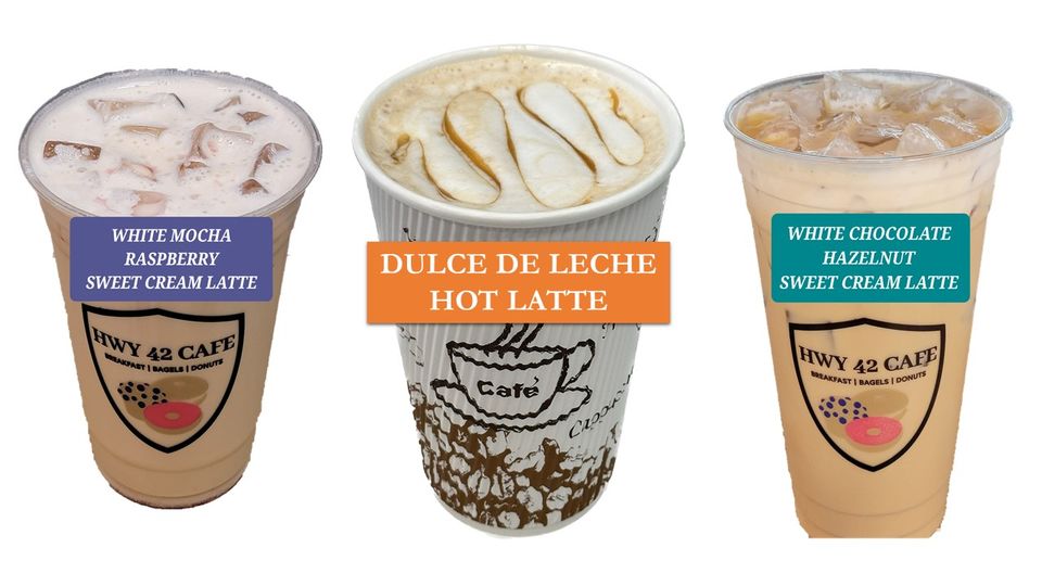 Latte hot or iced