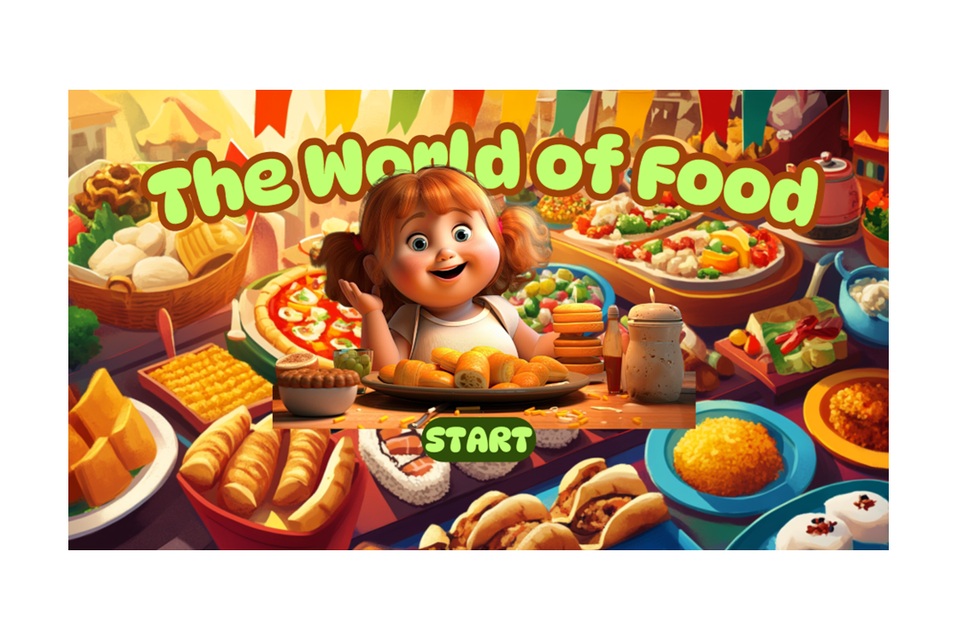 The world of food   kids interactive quiz game