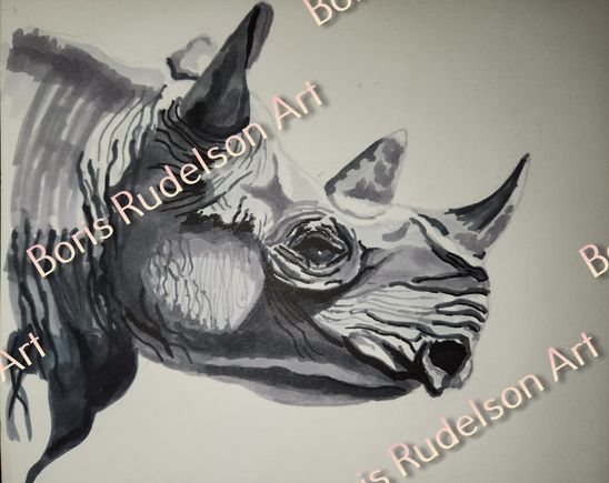 Grayscale Markers. Rhino