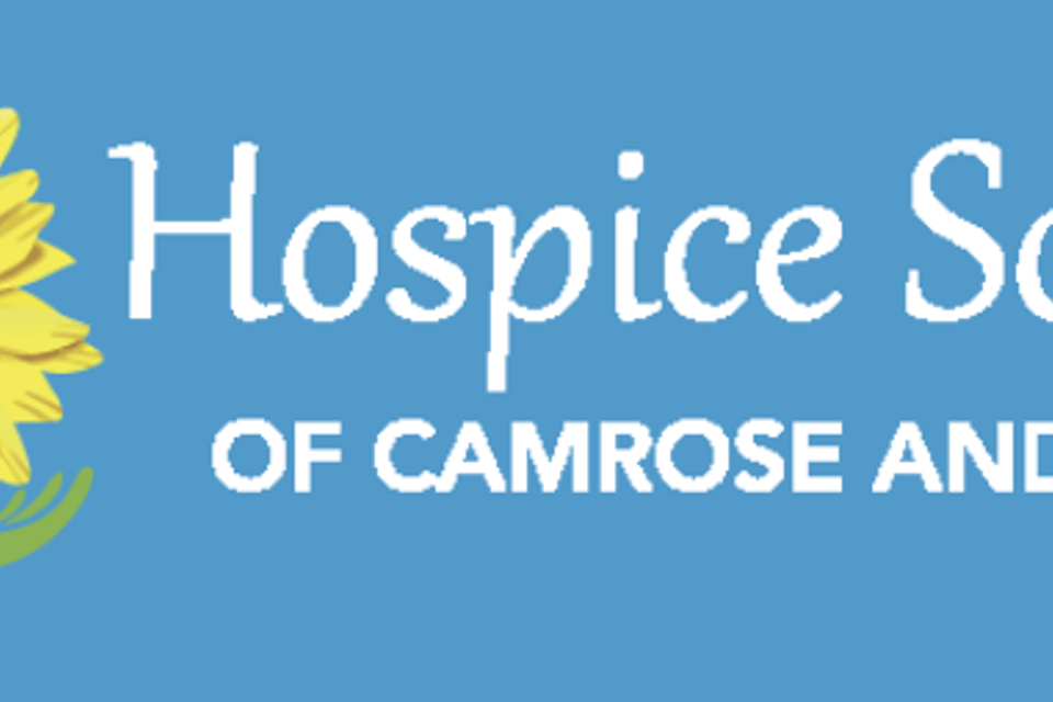 Hospice logo blue