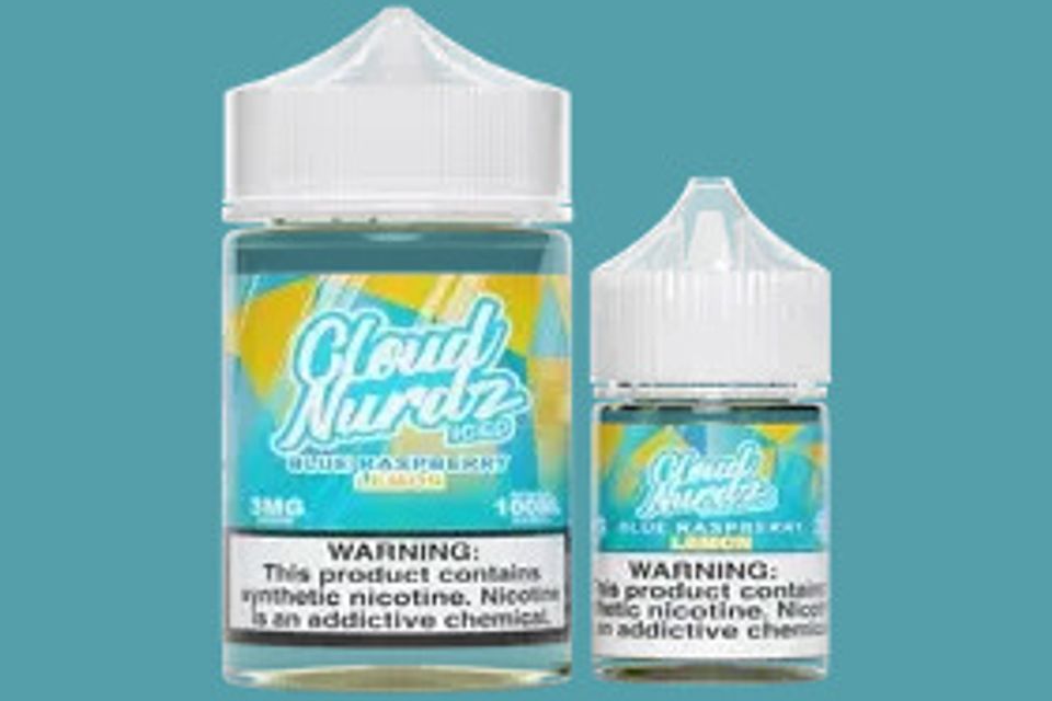 Cloud Nurdz Blue Raspberry Lemon Iced