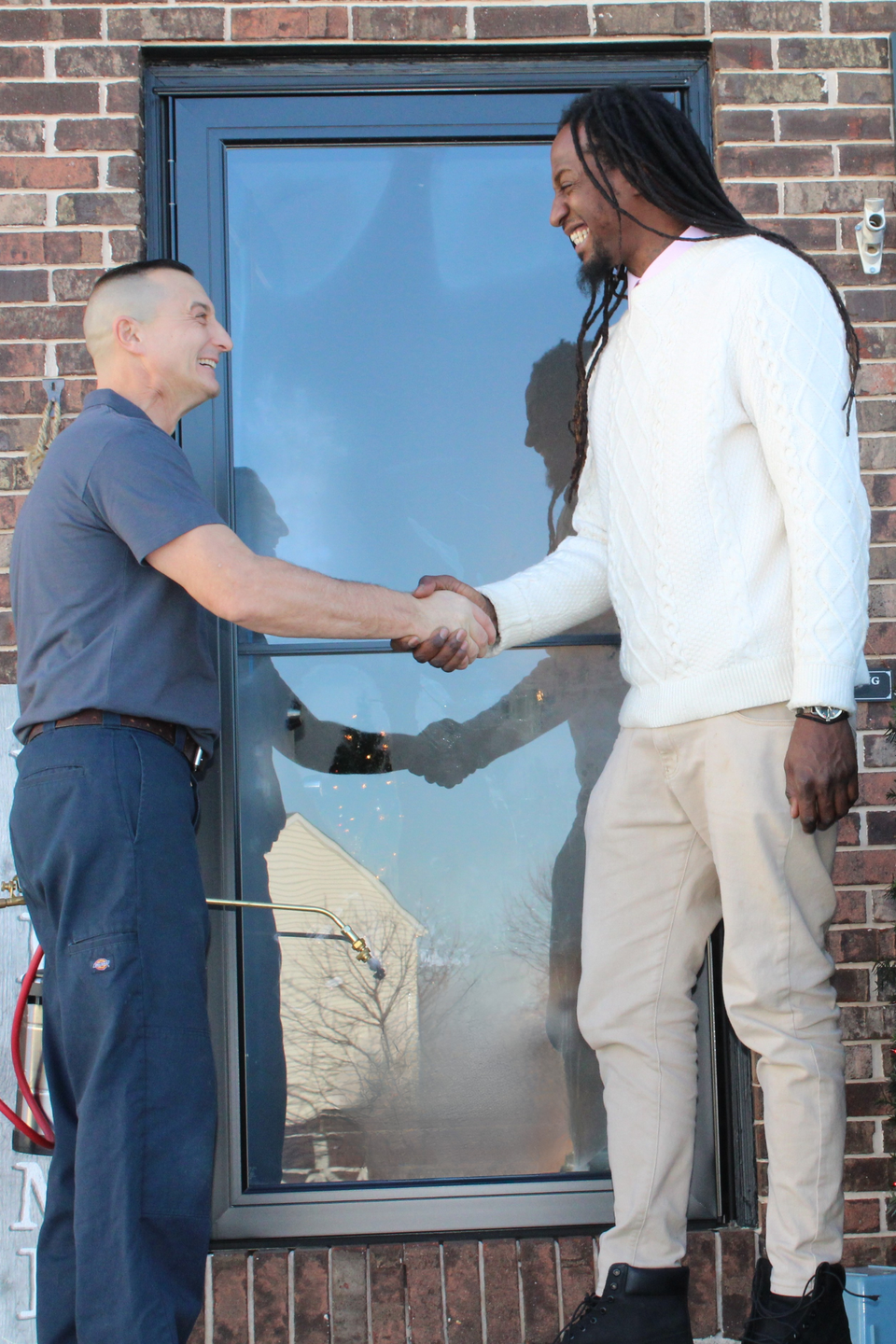 Happy Customer with Dave from Lanser Pest Solutions