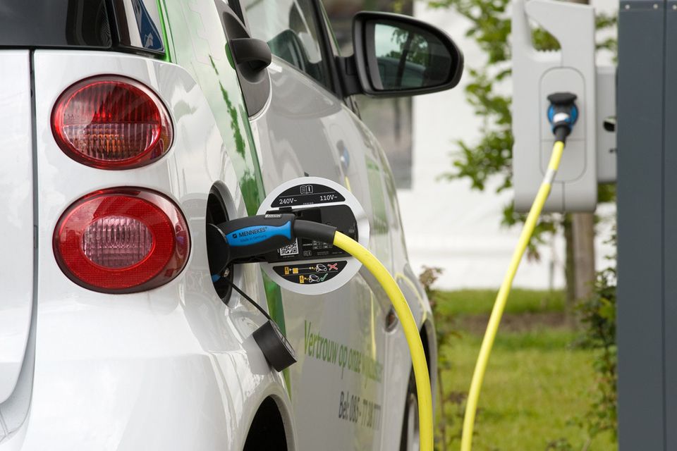 Electric car charging web