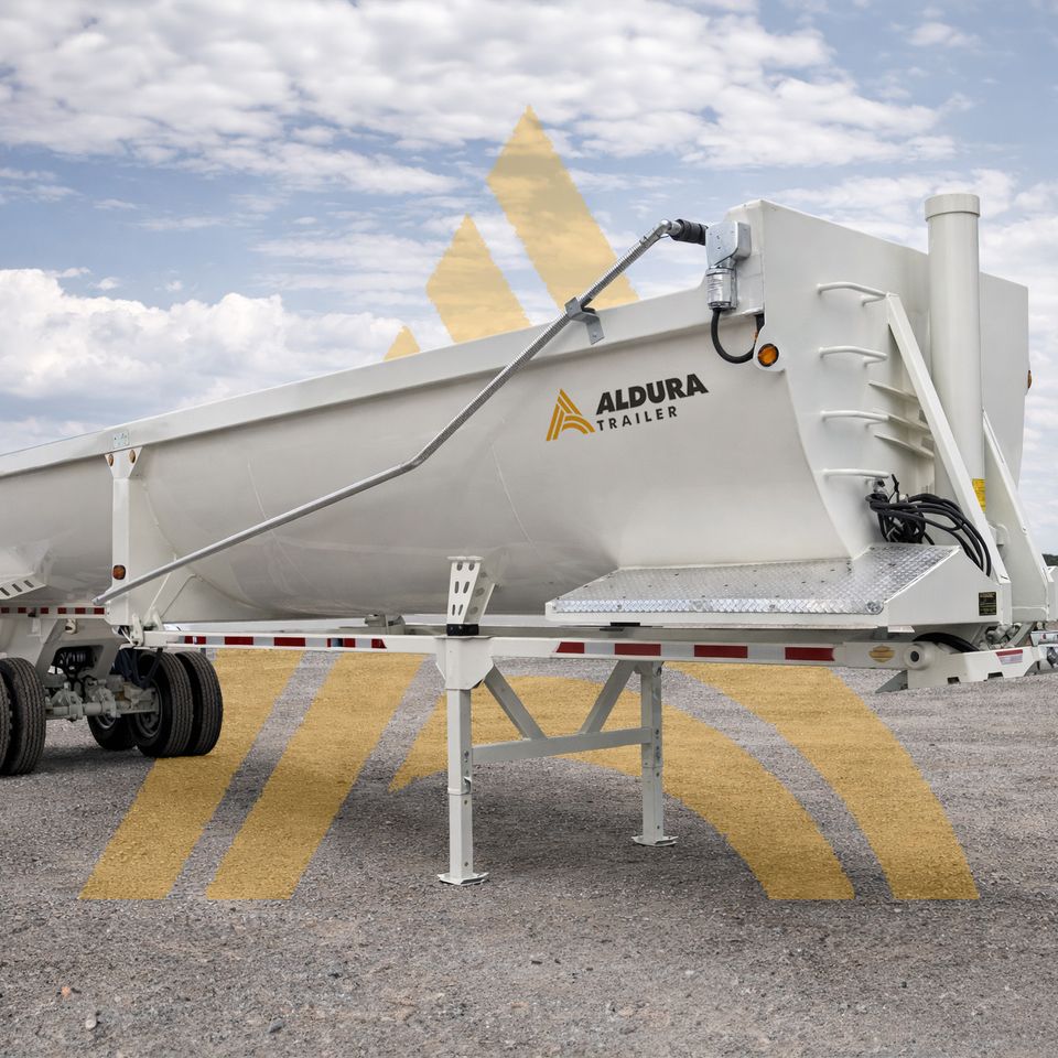 Aldura enddumptrailer