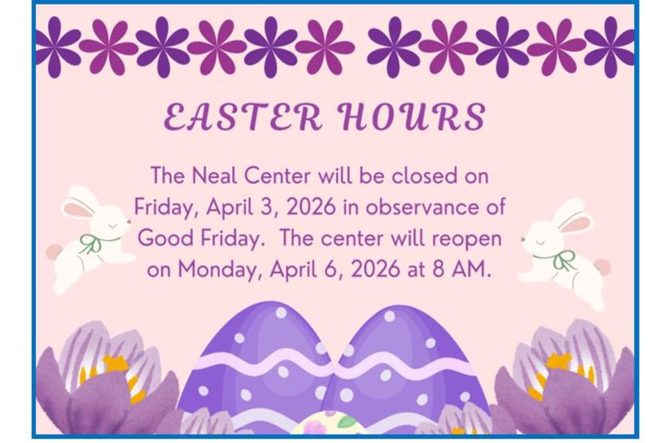 Poster easter 2026 hours