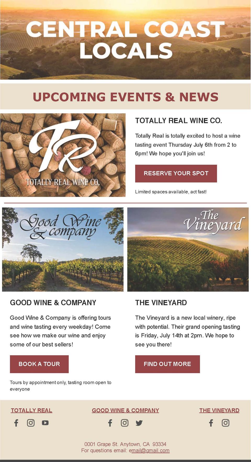 Winery email pdf
