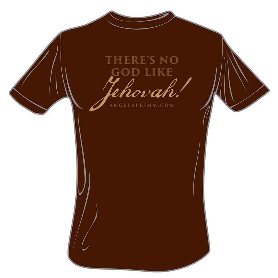 Angela primm no god like jehovah