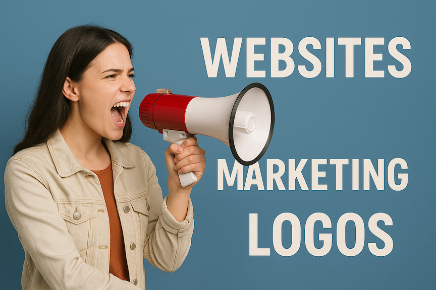 Websites maketing logos