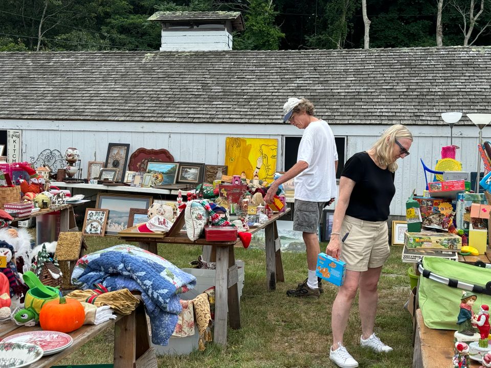 Seasonal items were also available for purchase.