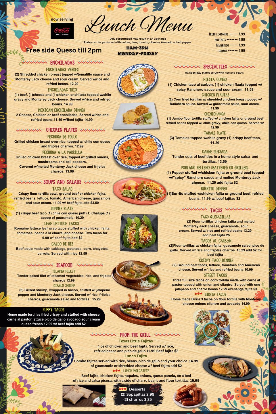 Web front lunch menu 032026