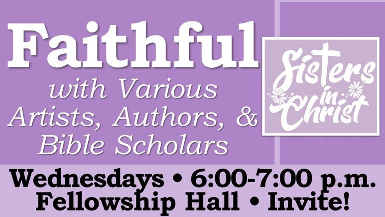 Wednesday sisters in christ bible study