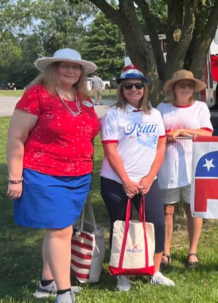 Mahoning Valley Republican Women's Club July 4th, 2025 Canfield Parade