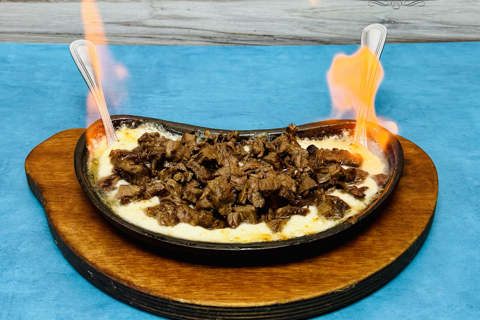 Hrm queso flameado