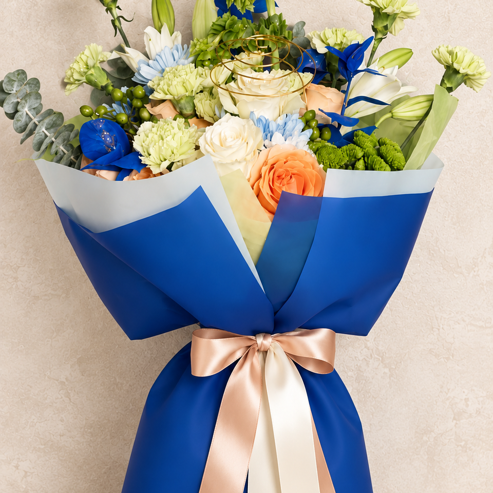 Just blue and green 100 b