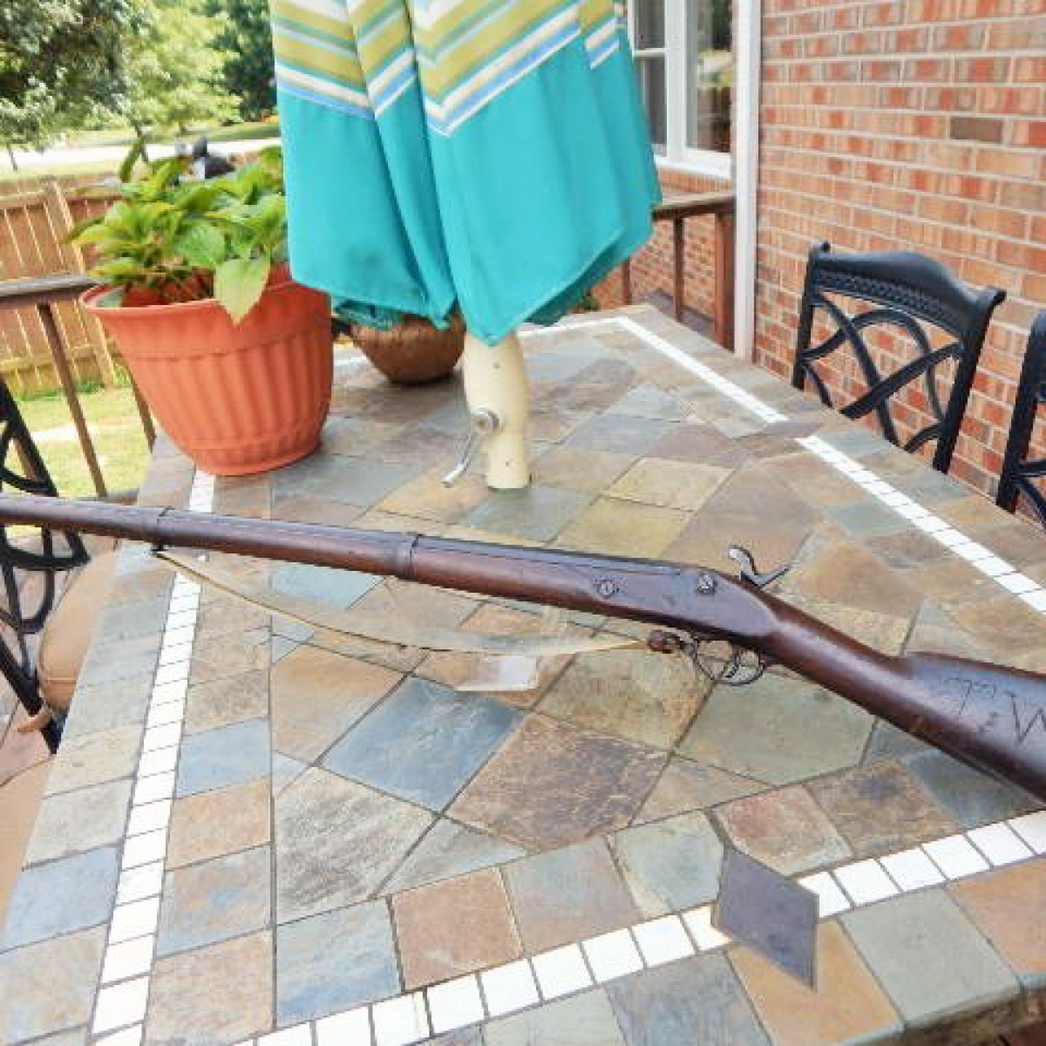 1863 richmond rifled musket wcs linen sling820170911 10386 1i8idjj