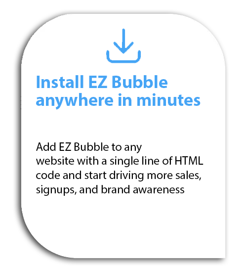 Bubble 1 install new