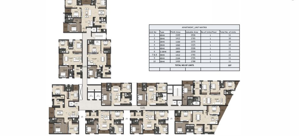 Apartment master plan