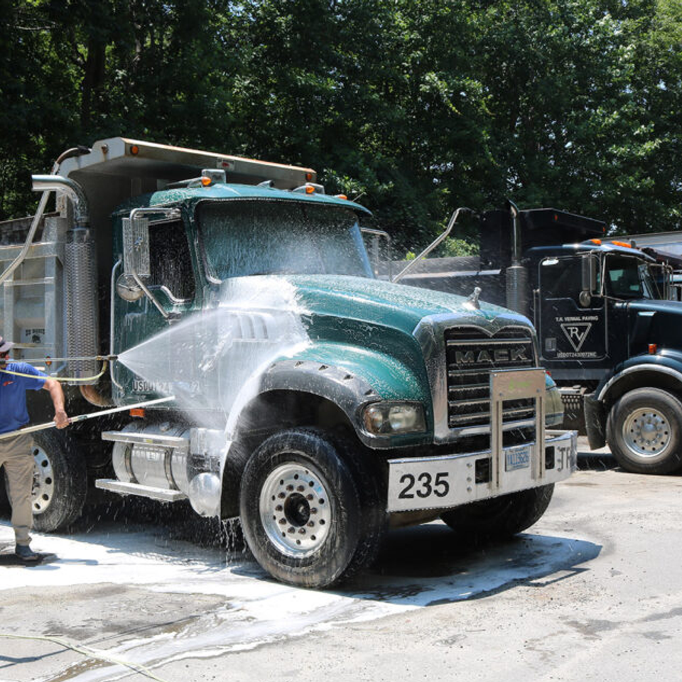 Pressure wash commercial