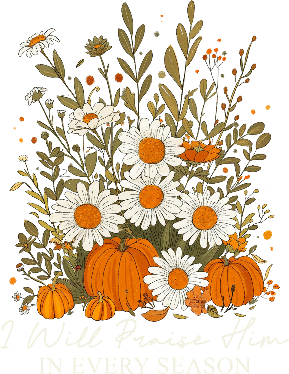 Faith   i will praise him in every season white 2