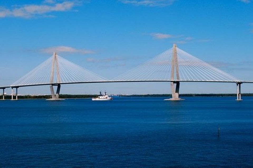 Charleston harbor tours bridge