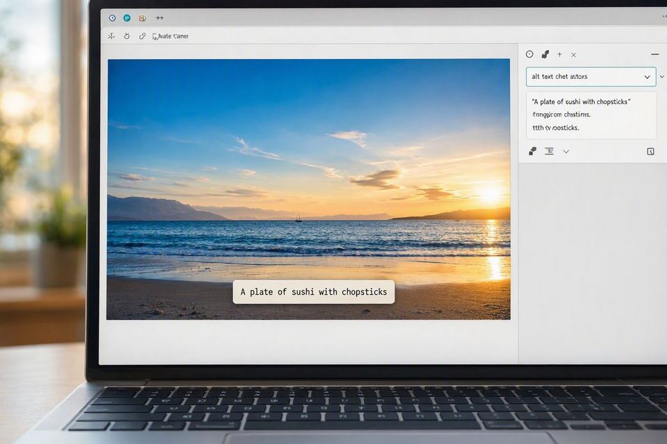 Alt text should explain what is on the picture and why the picture is used on the page