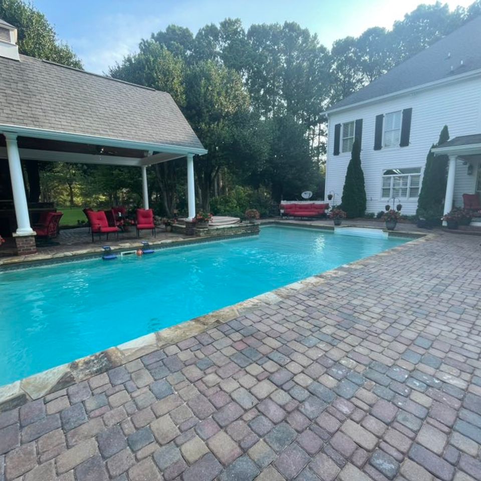 Pool daddy pool rectangle backyard