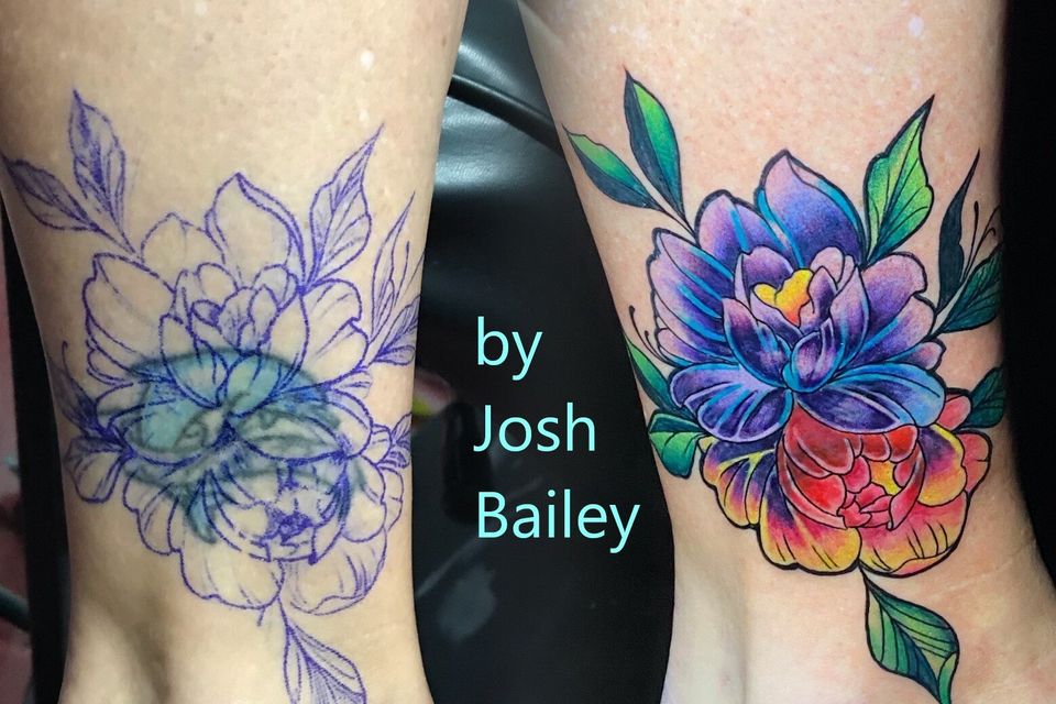 Josh floral coverup
