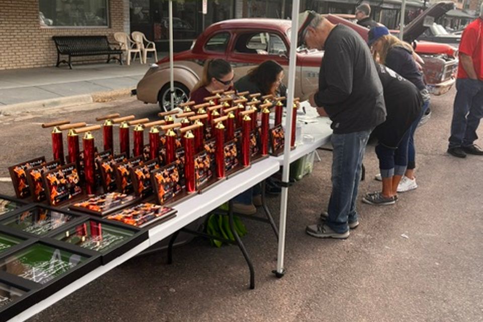 Car show trophys