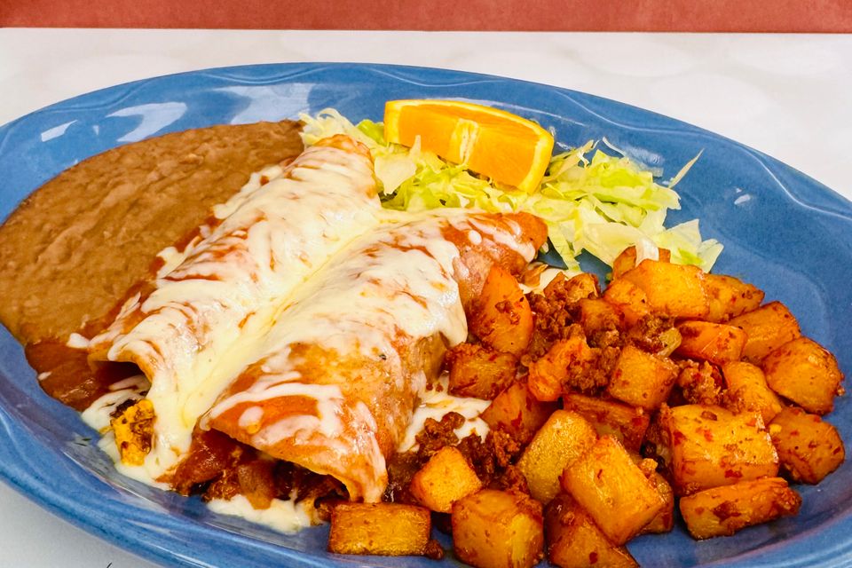 Brunch enchiladas