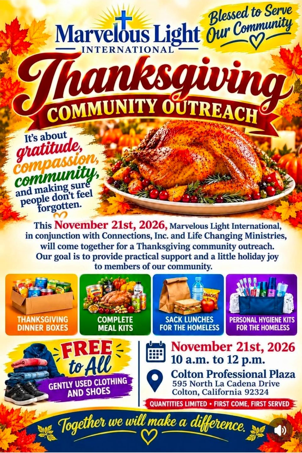 Thanksgiving outreach flyer 2026 update