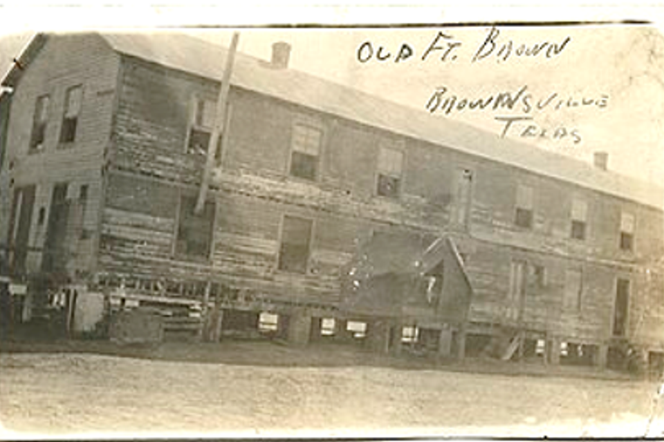 Fort brown barracks of the 25th u.s. infantry