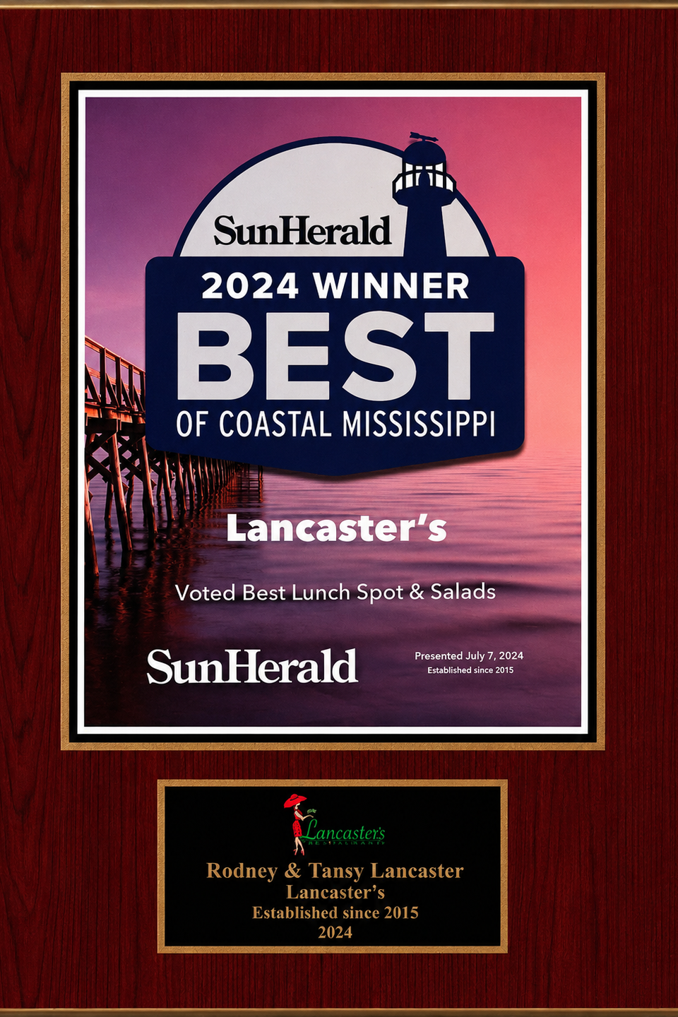 Best of the coast lunch and salads 2024