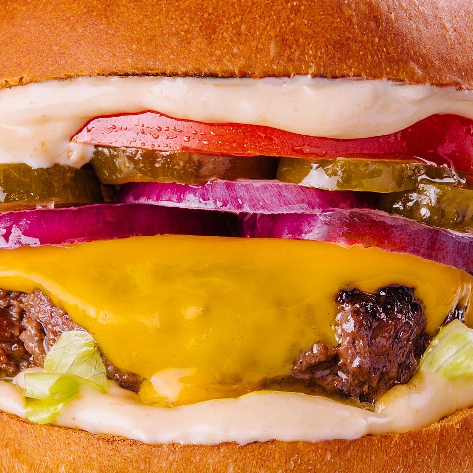 Fresh burger closup background or macro 2023 11 27 05 37 26 utc