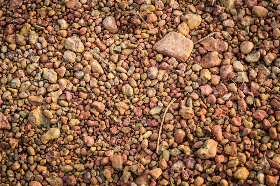 Small gravel stone