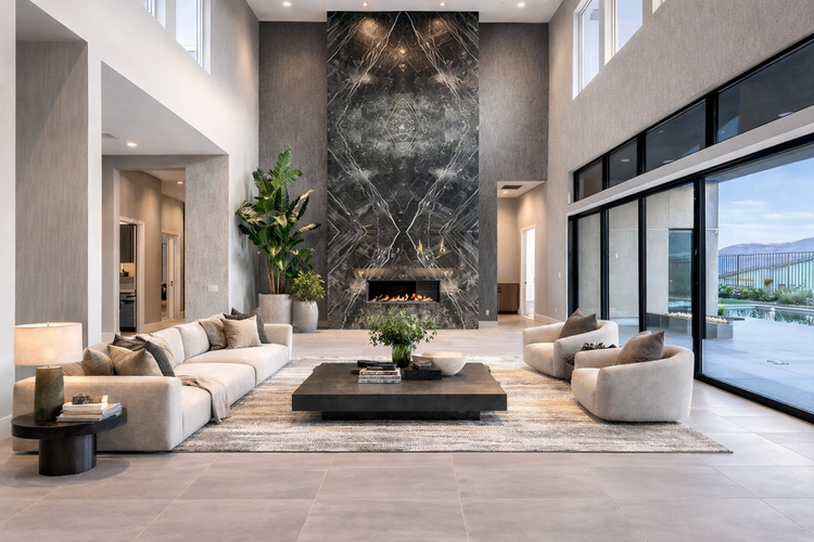 Luxury home interior