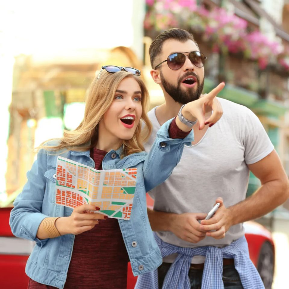 "Look over there... I see a free trip getaway!" Enter to win!