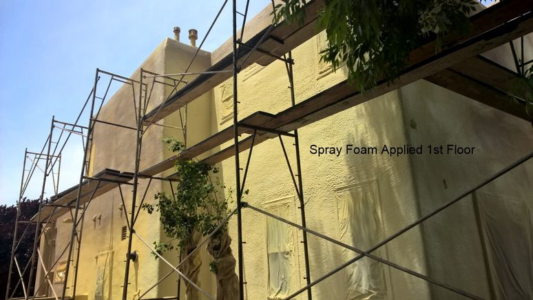 6spray foam applied
