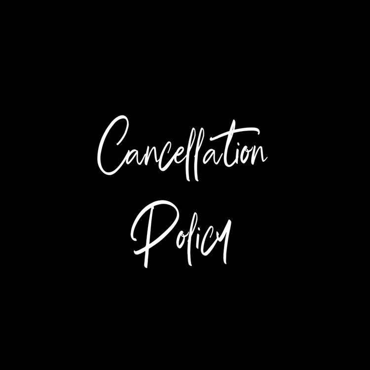 Cancel policy