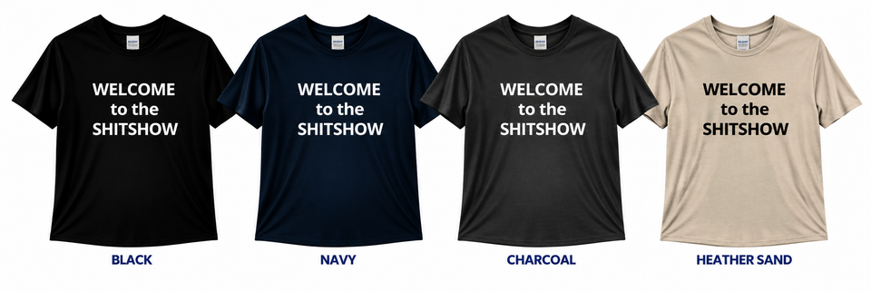 Welcome to the shirt color lineup