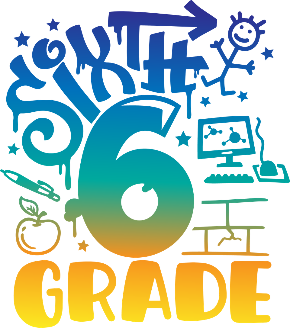 School   6th grade boy color