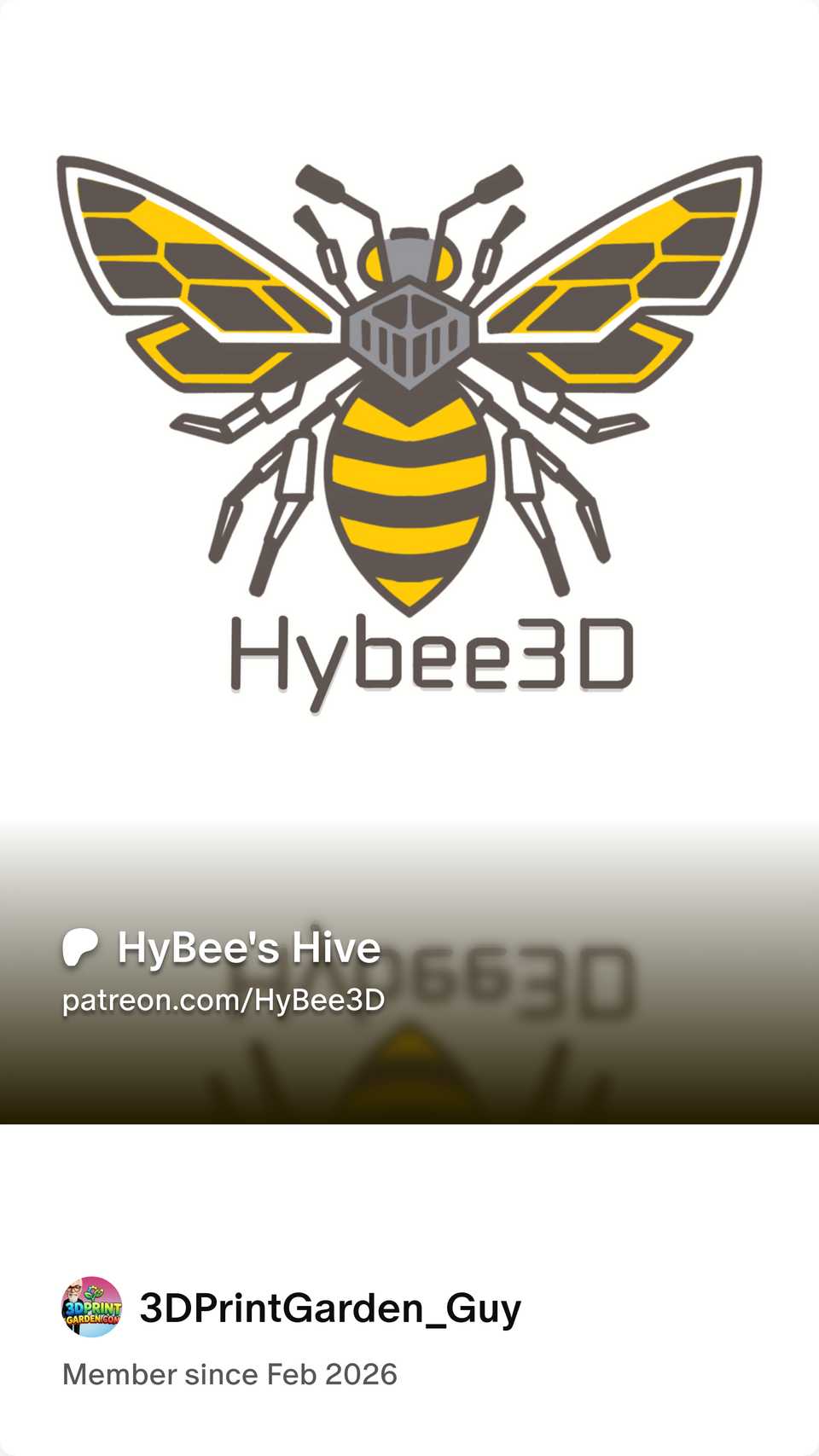 Hybee3d membership card patreon (1)